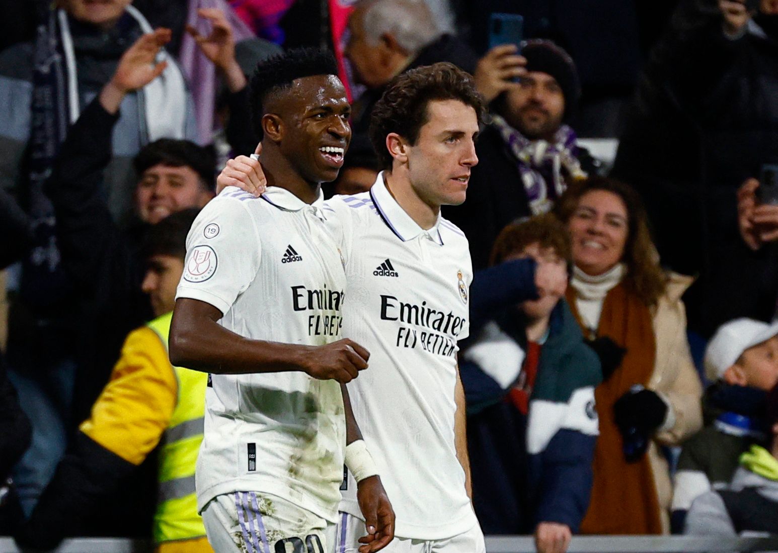 Vinícius Jr. scores against Atlético Madrid after effigy of Black