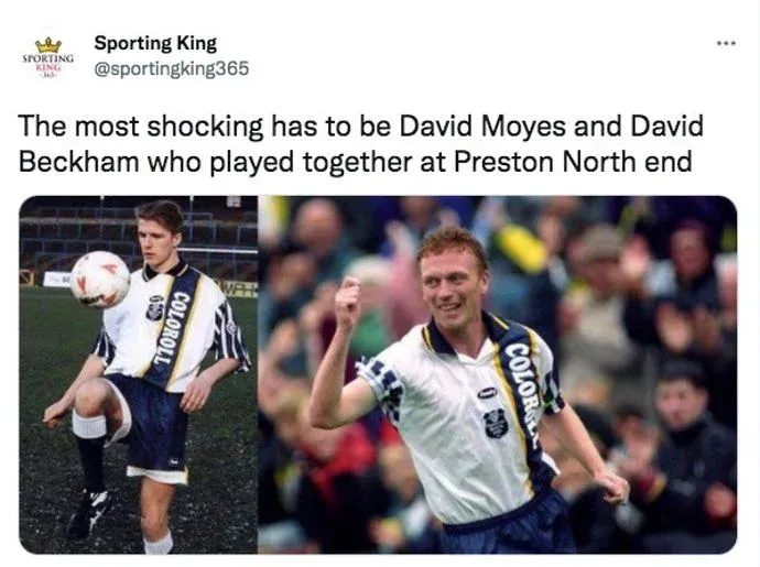 Moyes and Beckham for Preston
