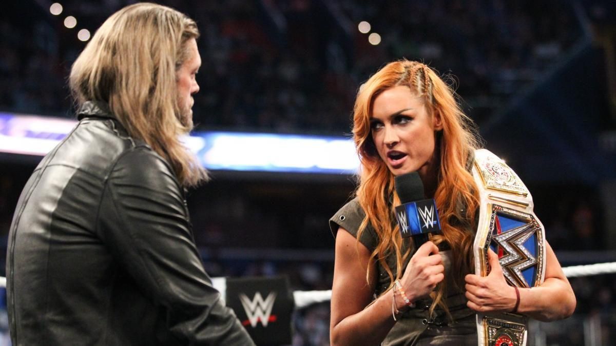 Becky Lynch and Edge WWE