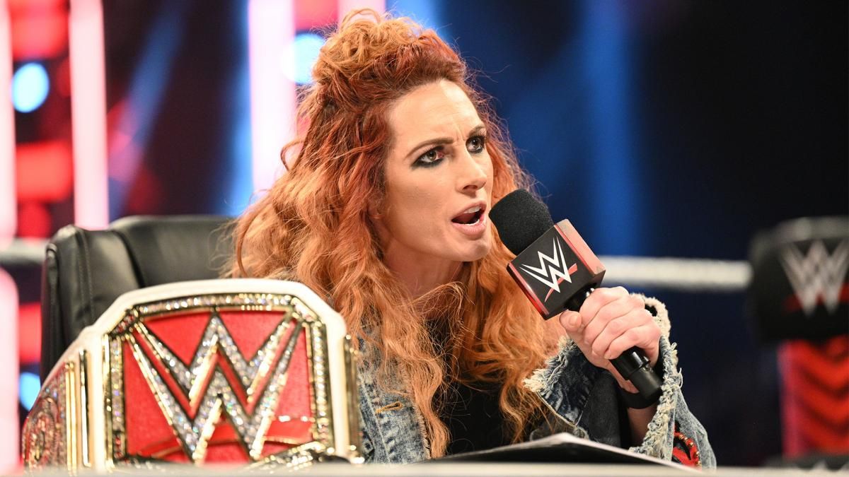 Becky Lynch on WWE RAW