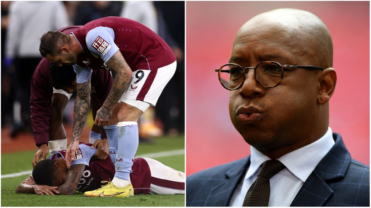 Ian Wright reacts as tearful Leon Bailey apologises for miss during ...
