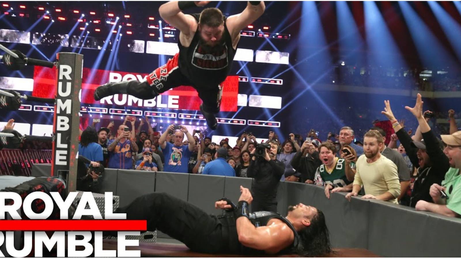 Roman Reigns and Kevin Owens 2017 Royal Rumble match was brilliant