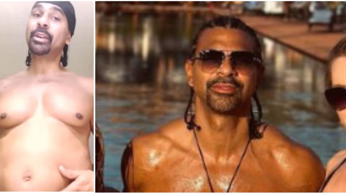 David Haye: Former boxer looks absolutely jacked on holiday