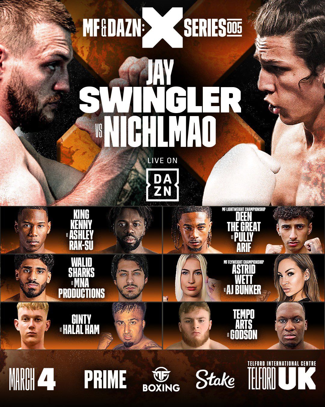 Misfits Boxing 005: Jay Swingler vs Nichlmao: Date, tickets, location, full card, live stream and more