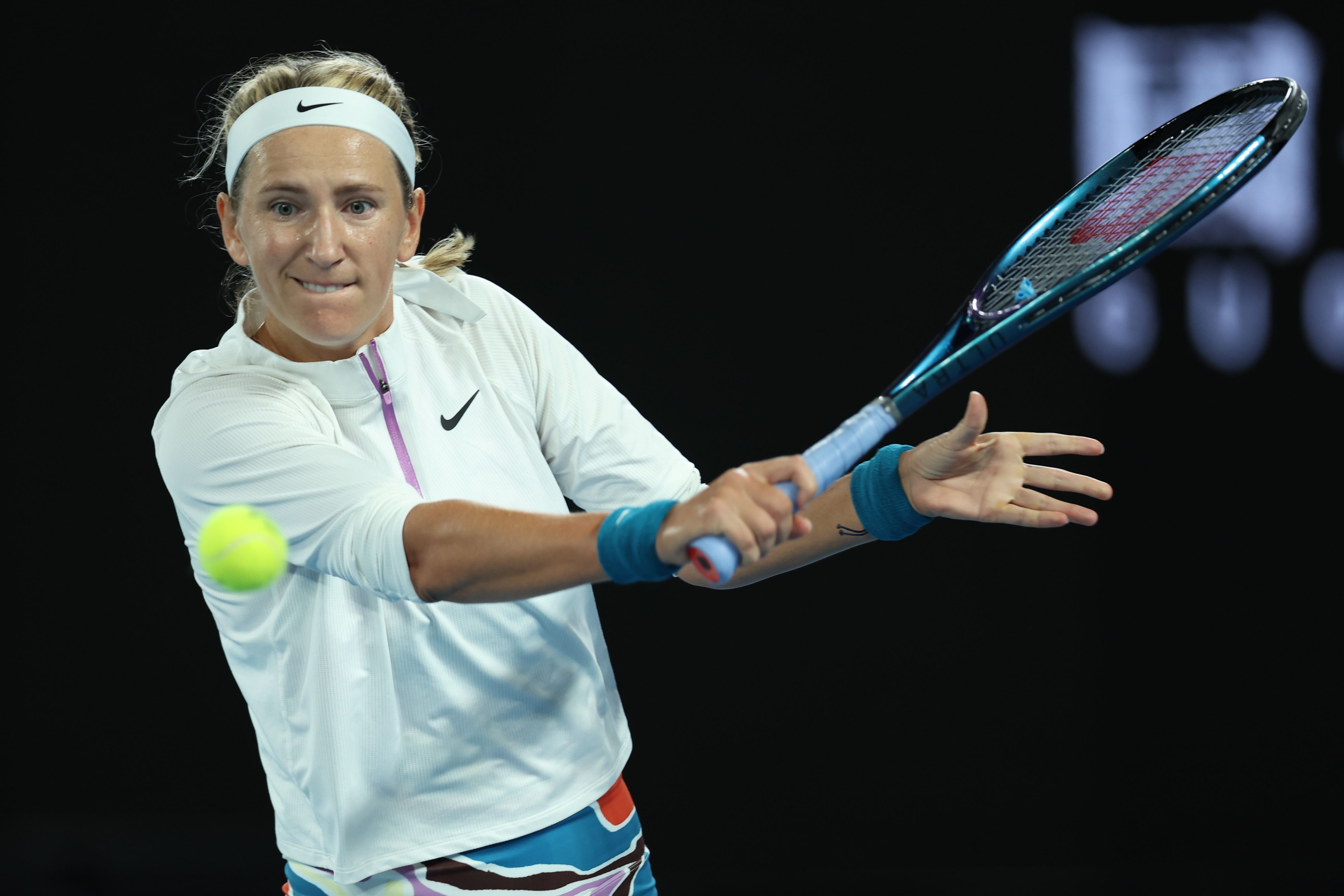 Victoria Azarenka two matches away from new tennis record