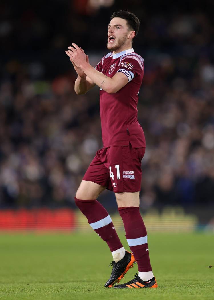 How Arsenal could line up with Declan Rice in 2023/24