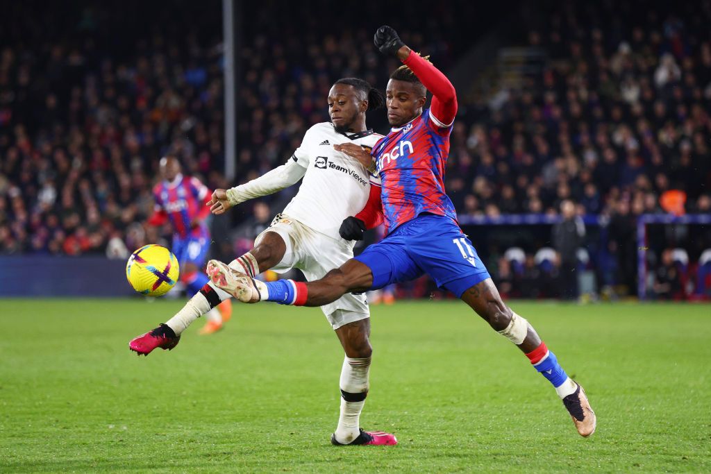 Palace 1-1 Man Utd: Zaha's superb interview after Wan-Bissaka's epic tackle