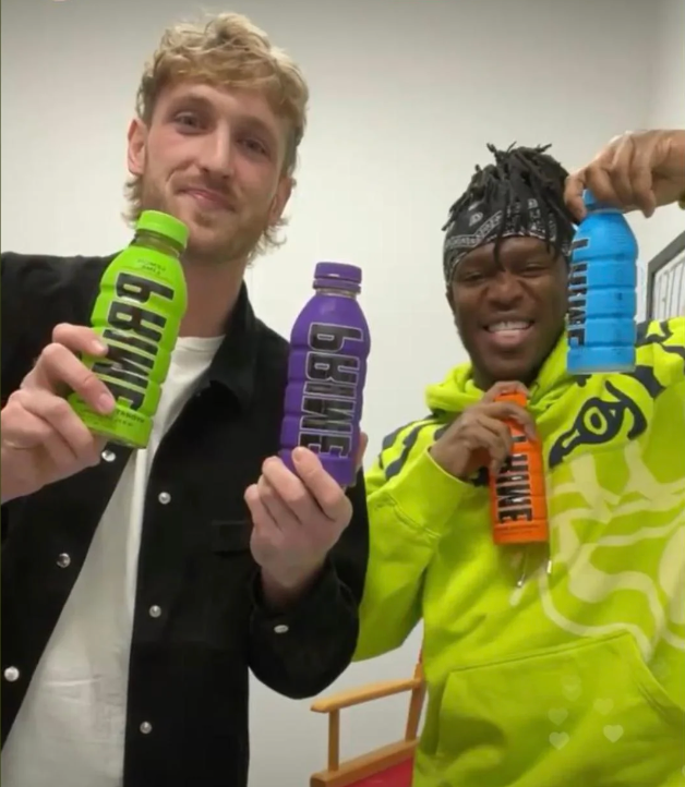 KSI & Logan Paul get pelted with Prime and have to be escorted off stage