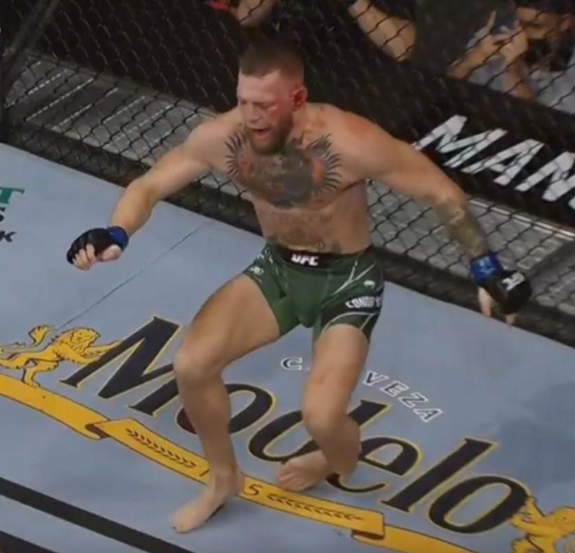 Conor McGregor leg break: The moment UFC star watched it on big screen