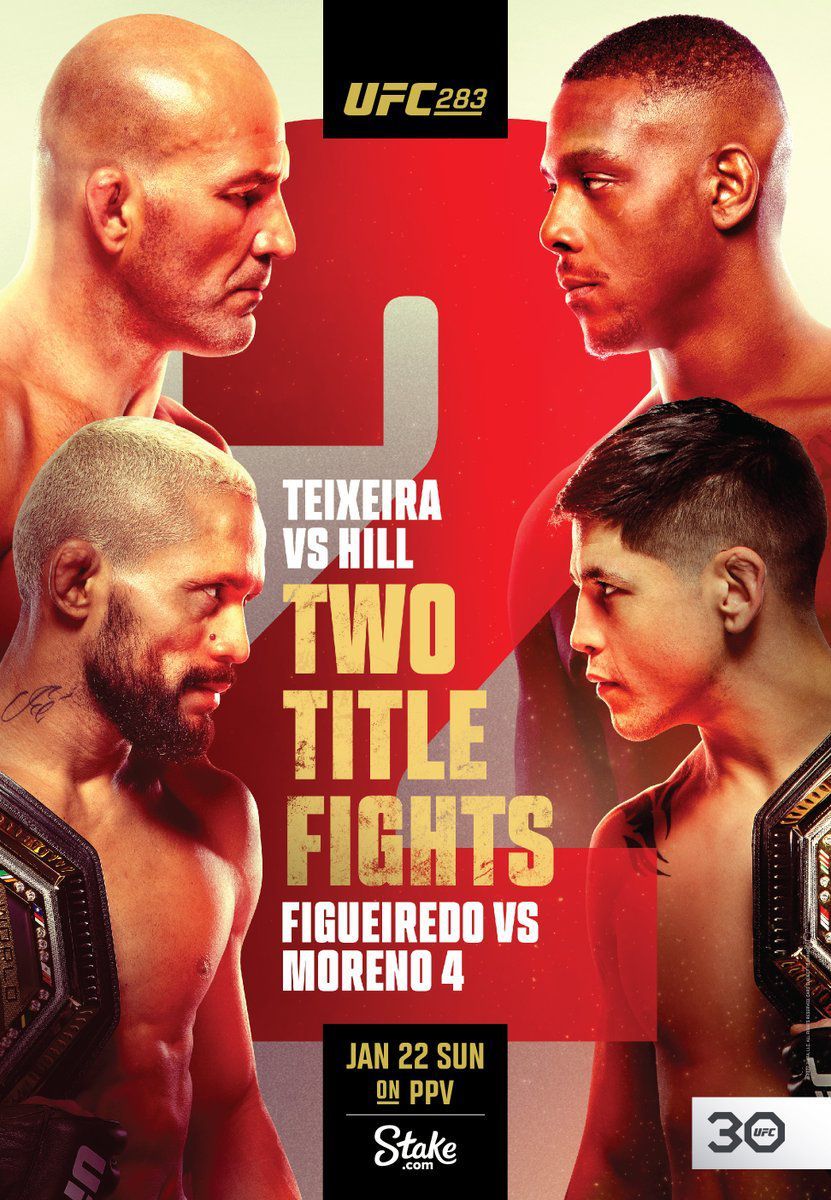UFC 283 Full Poster