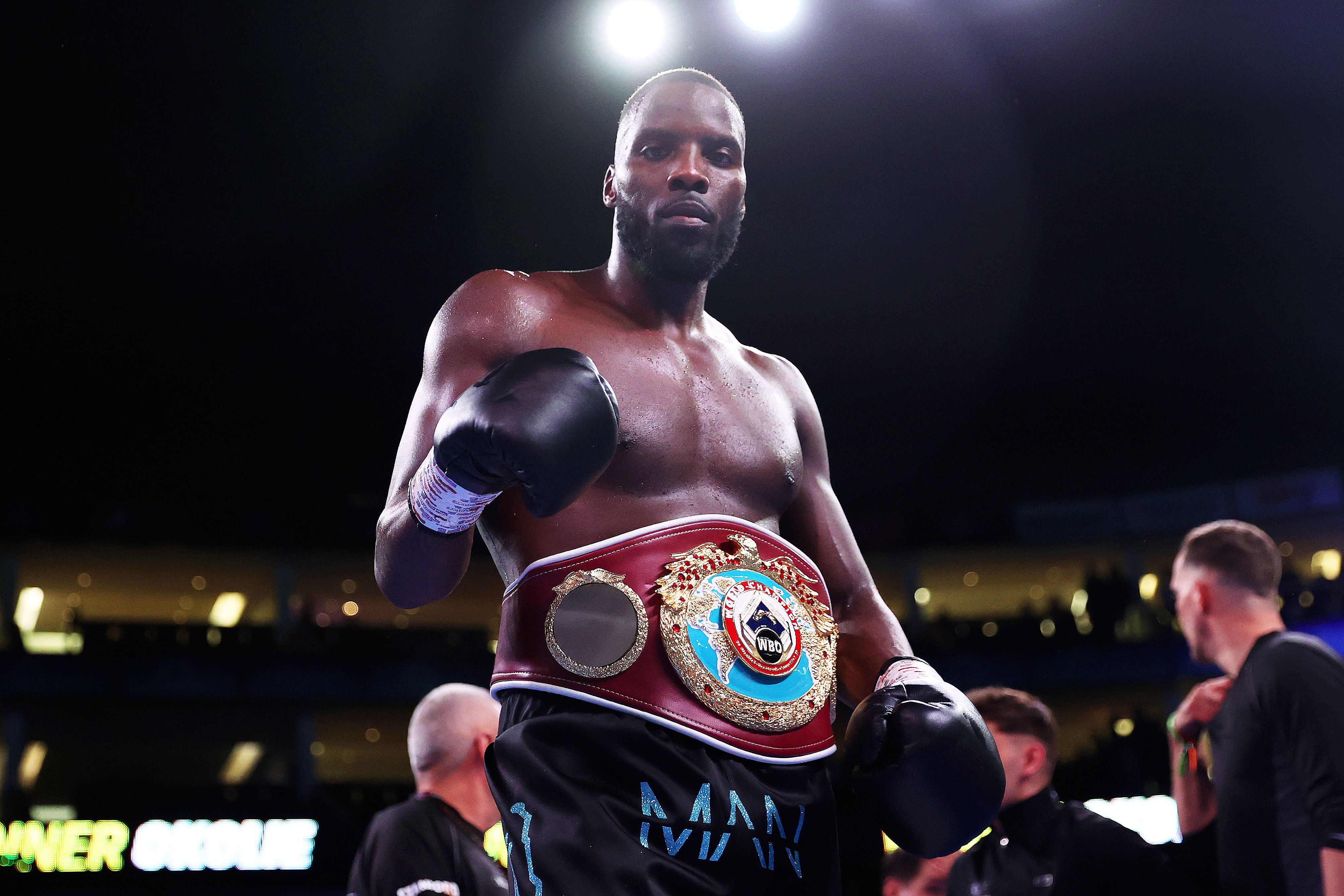 Lawrence Okolie is the current WBO cruiserweight world champion