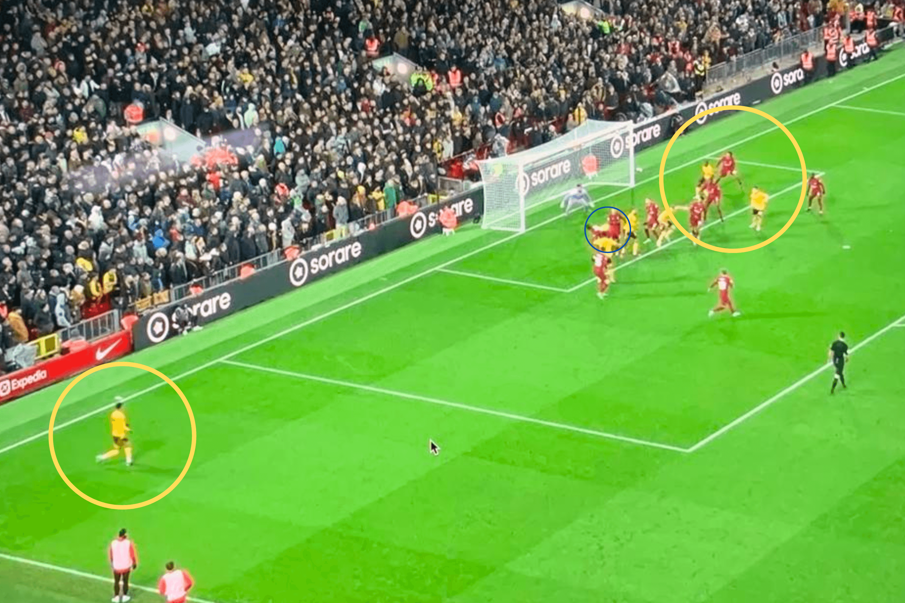 Wolves see goal ruled out for offside v Liverpool