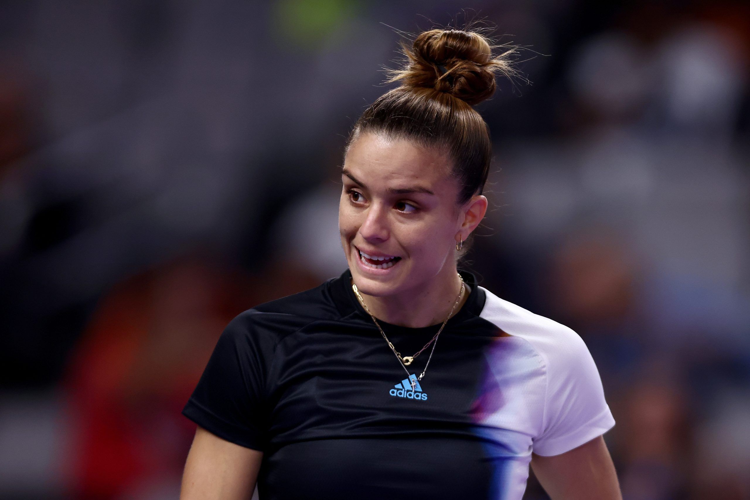 Maria Sakkari fuming over opponent 'screaming in her face'