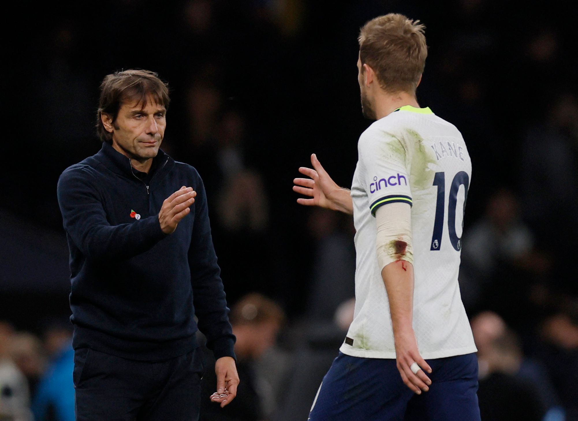 Harry Kane's Beautiful Phone Call With Conte After Spurs 1-0 Man City