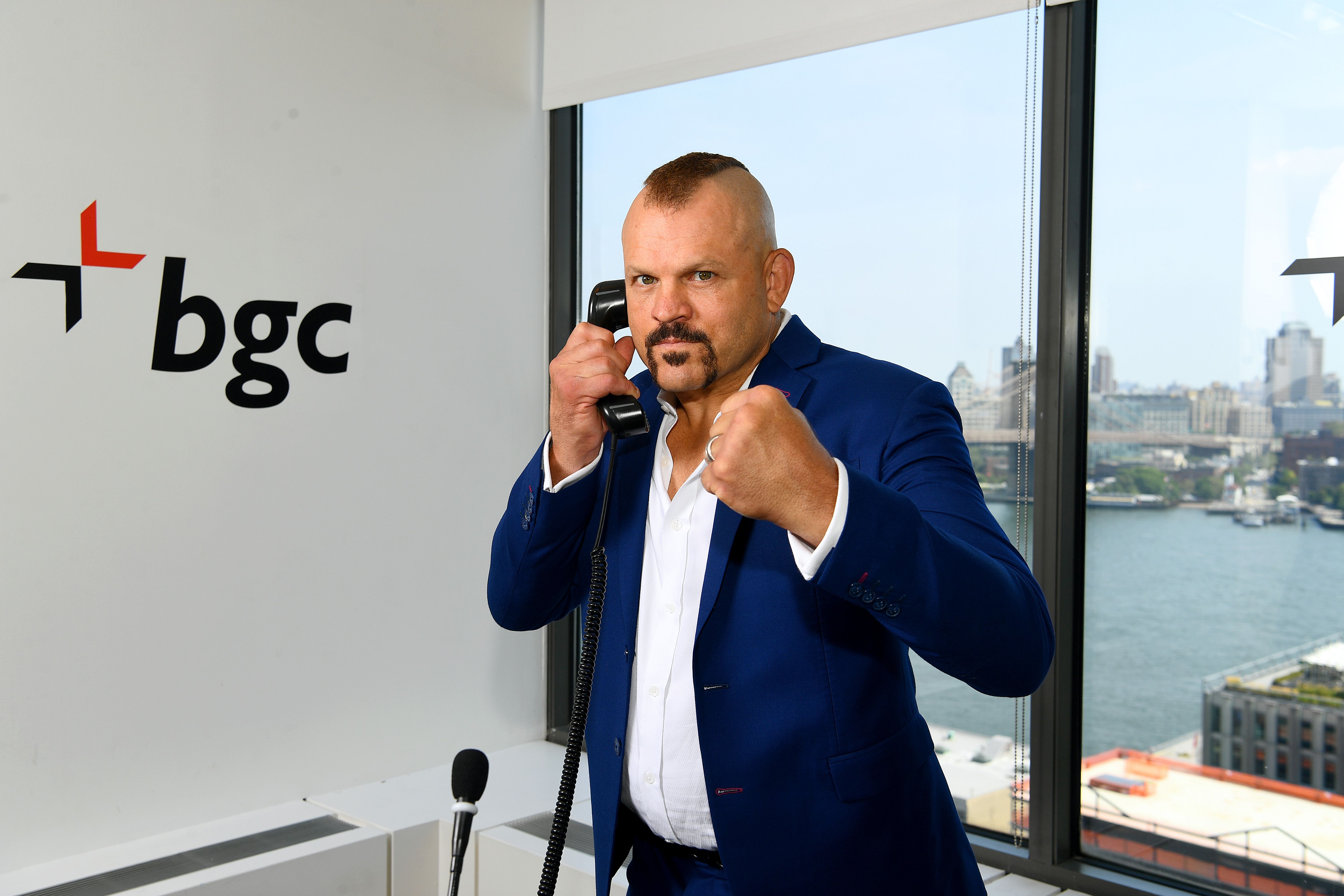 Chuck Liddell Attends Annual Charity Day Hosted By Cantor Fitzgerald 