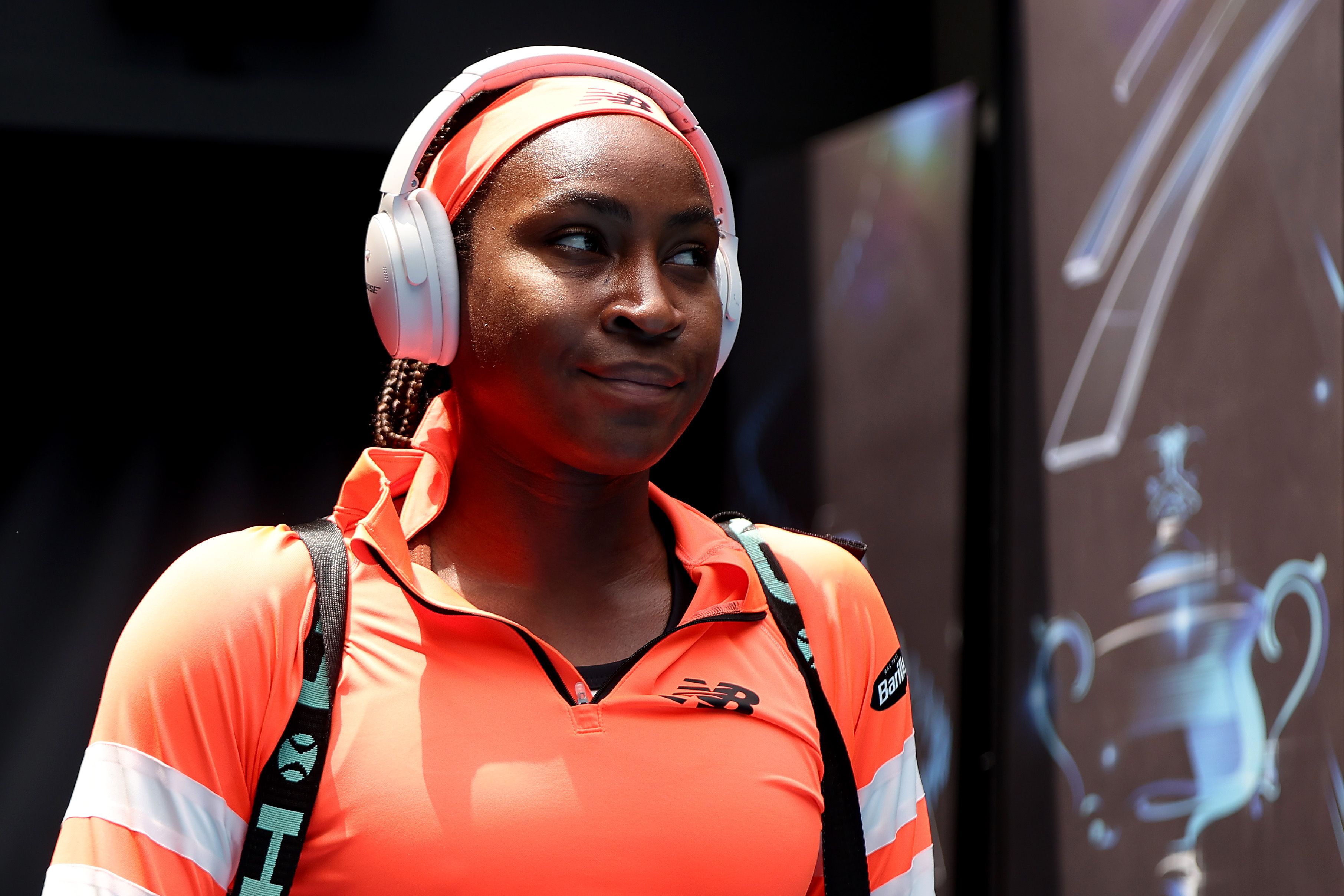 Coco Gauff jokes she booked a flight to watch FIFA World Cup two