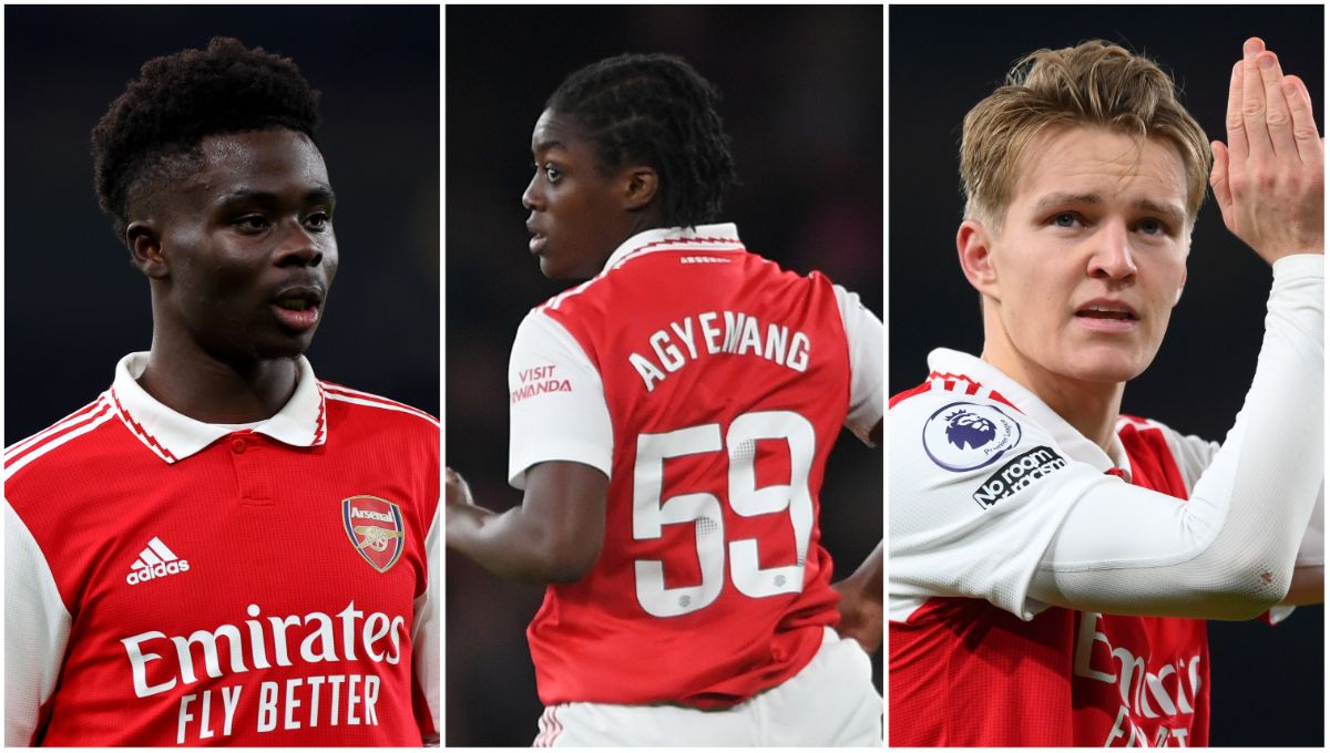 Michelle Agyemang Arsenal Women's teenage star beats Odegaard in fan vote