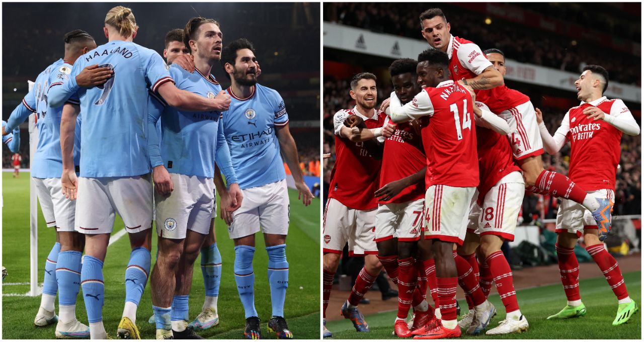 Arsenal Vs Man City Title Race: Predicting Their Remaining Premier ...