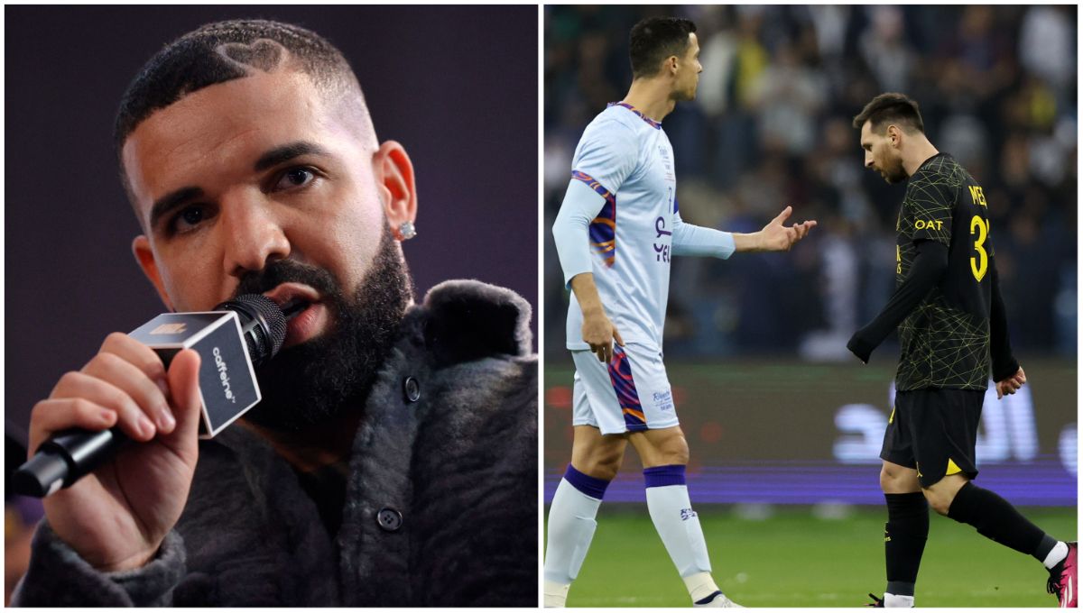 Drake - Messi ou Ronaldo? Músico responde!