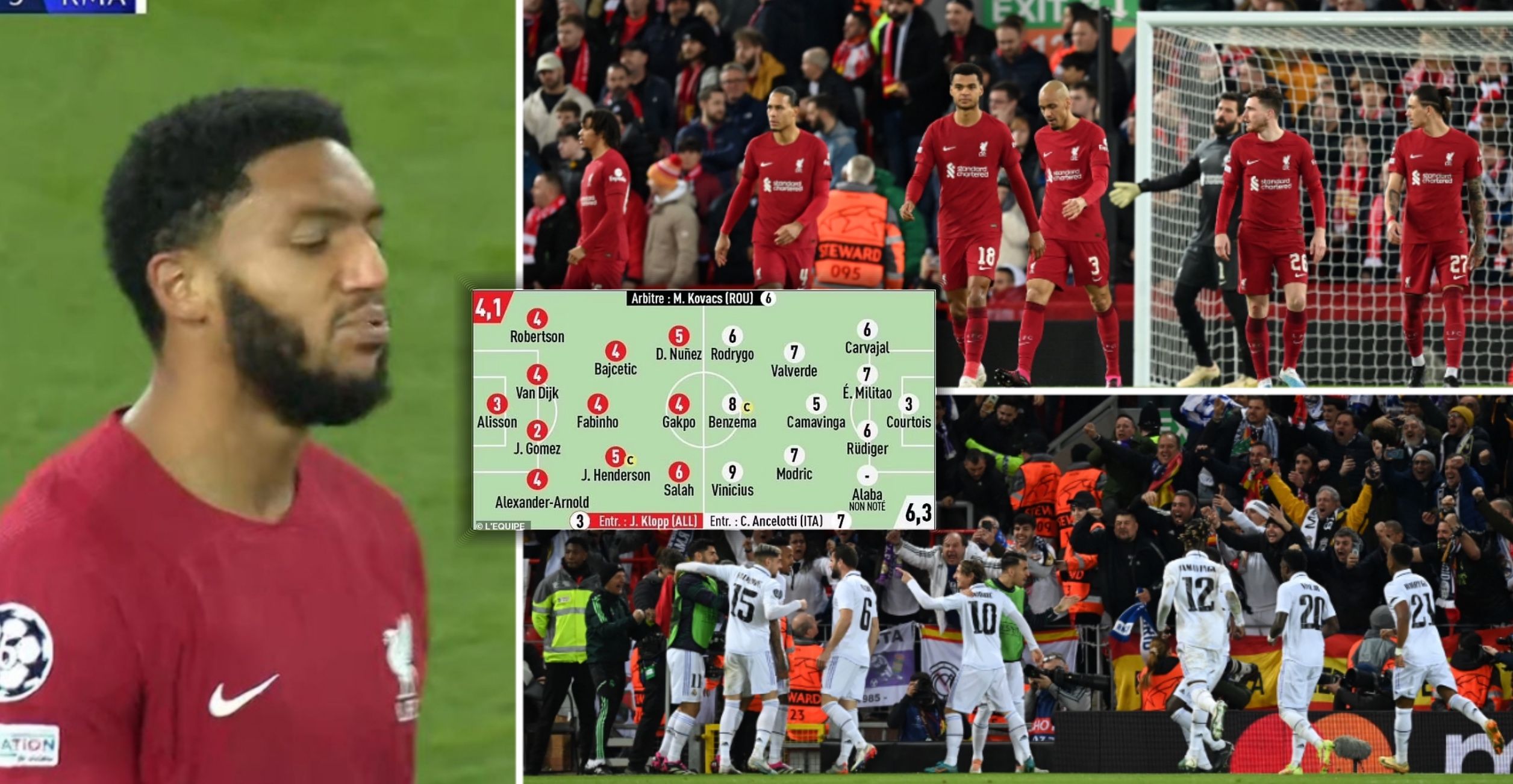 LIVERPOOL VS REAL MADRID MATCH RATINGS visual data 8