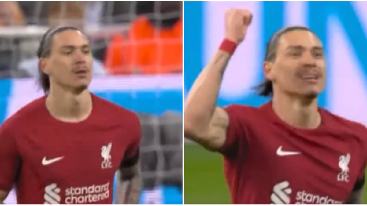 Darwin Nunez: Liverpool man's reaction to fans chanting his name after ...