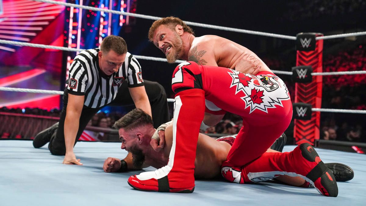 Edge on WWE Raw