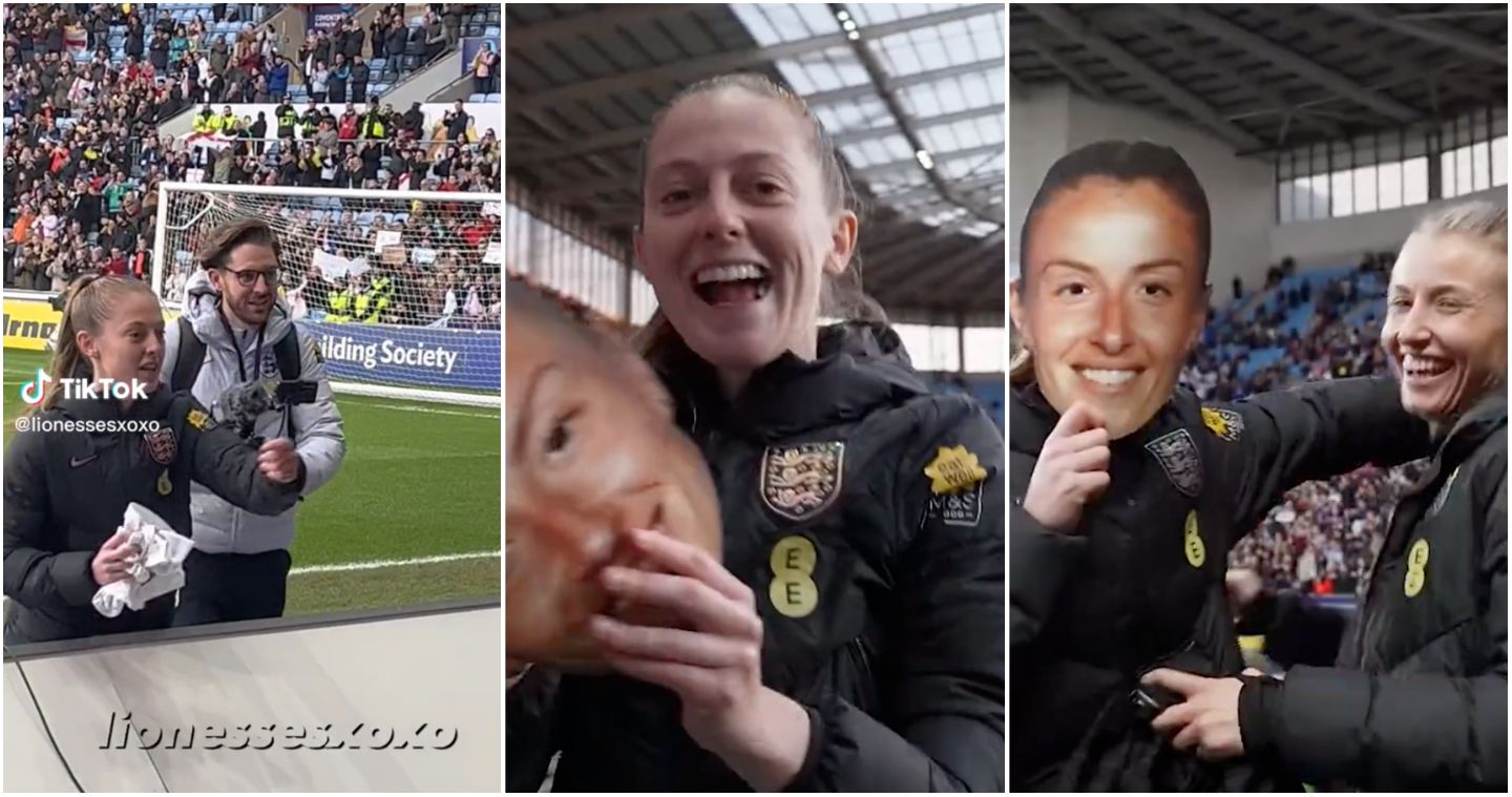 England: Keira Walsh traded match shirt for fan’s Leah Williamson mask