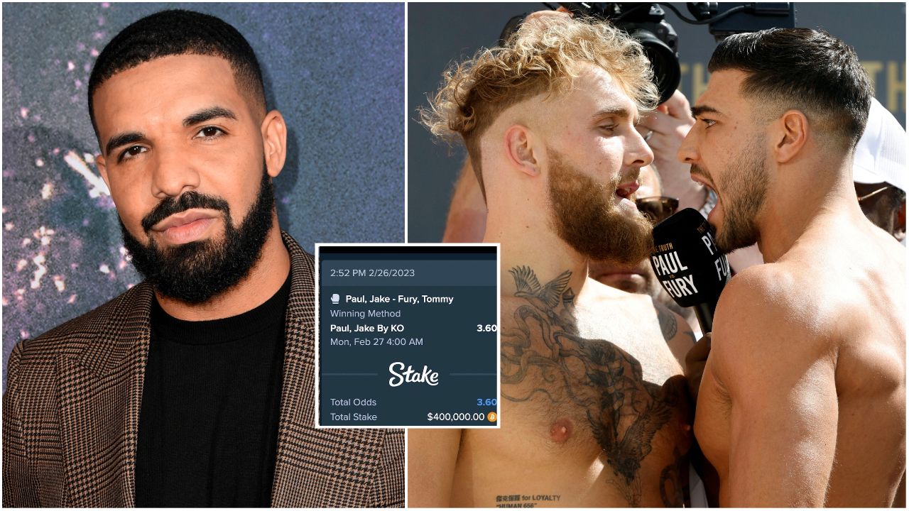 Rap Star Drake Loses $400,000 Bitcoin Bet on Jake Paul in Split