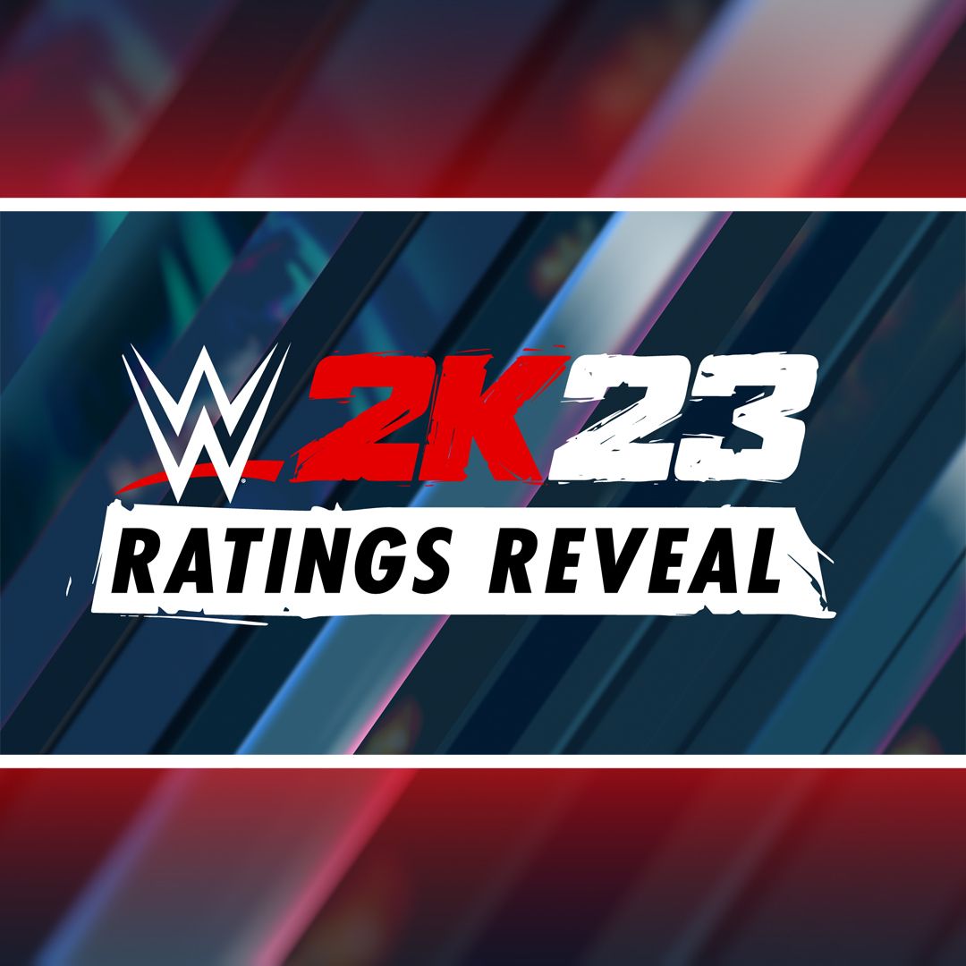 WWE 2K23 Ratings Reveal promo image gathered from WWE 2K