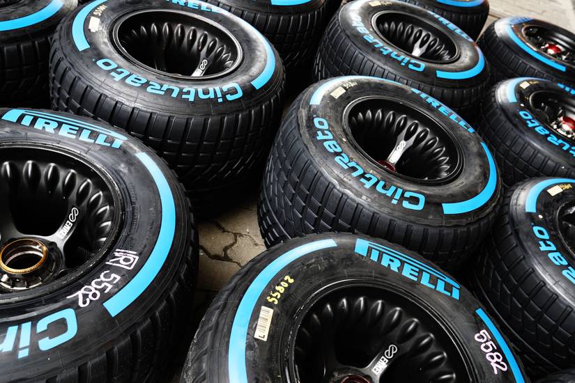 How do wet tyres work in F1?