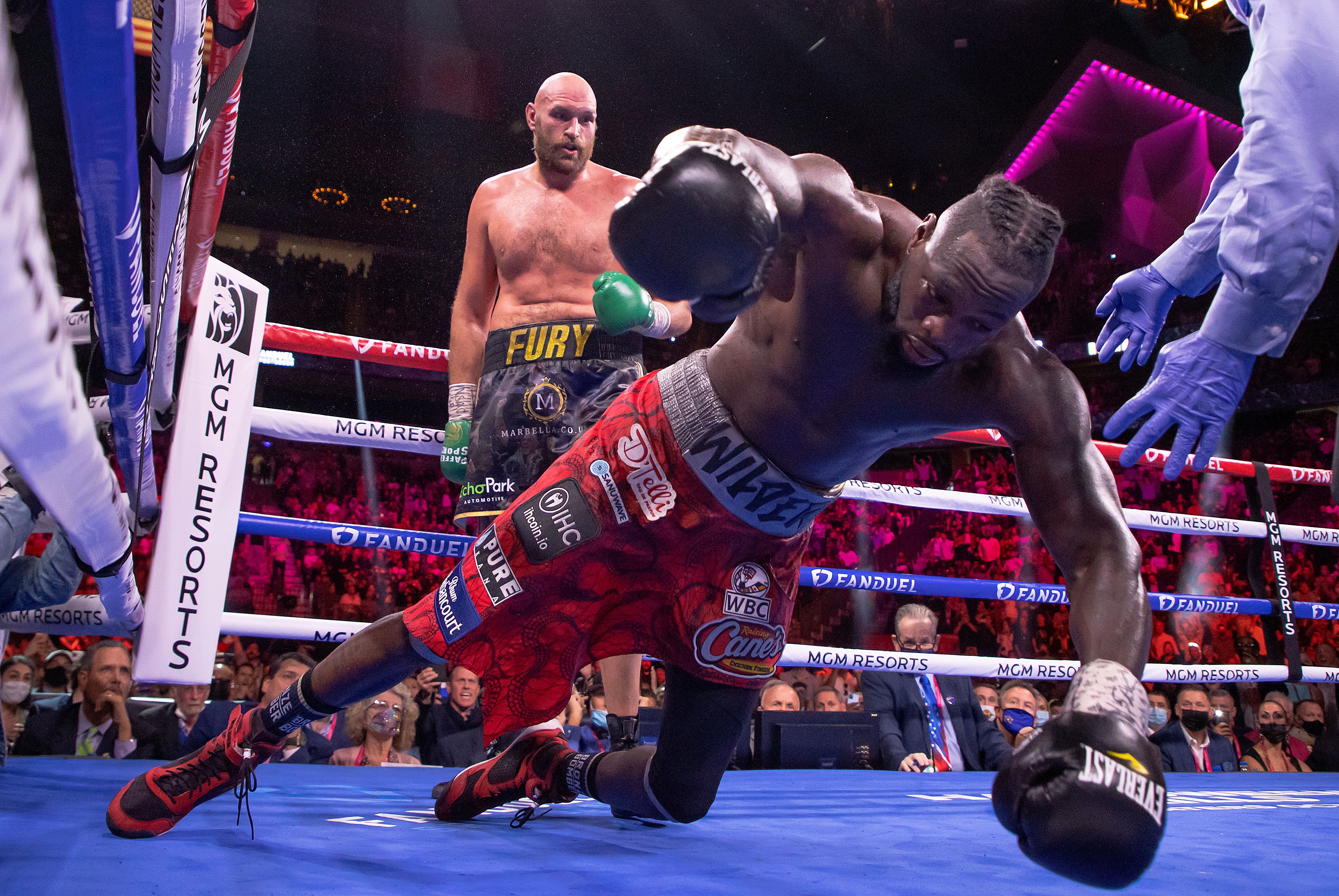 Tyson Fury and Deontay Wilder