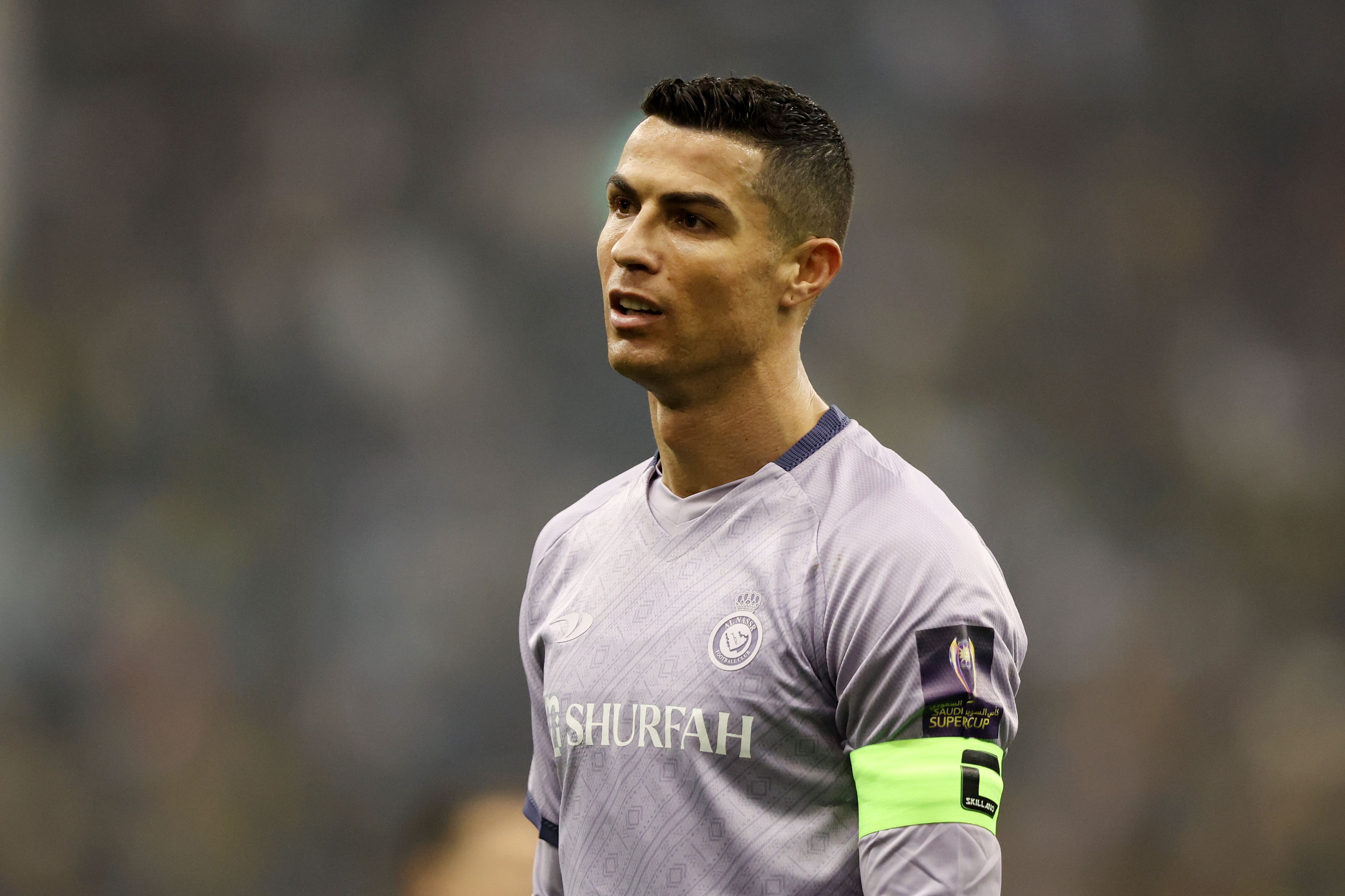 Cristiano Ronaldo playing for Al-Nassr