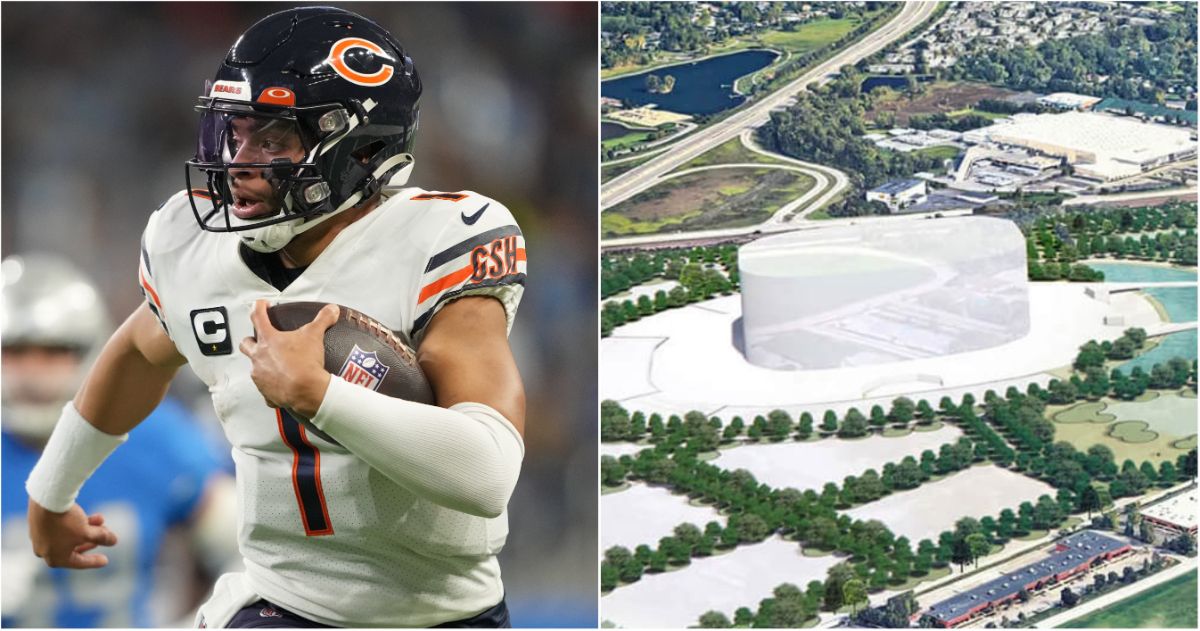 Bears QB Justin Fields on playing in Chicago weather: 'I hope we get a  dome'