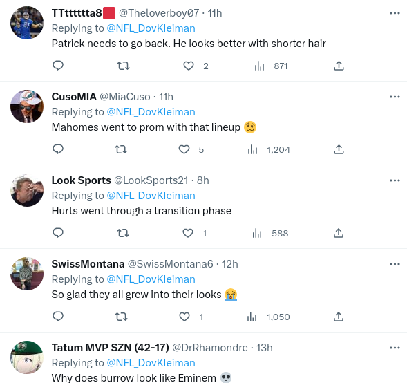 NFL: Fans left in stitches as pictures emerge showing star QB's ...