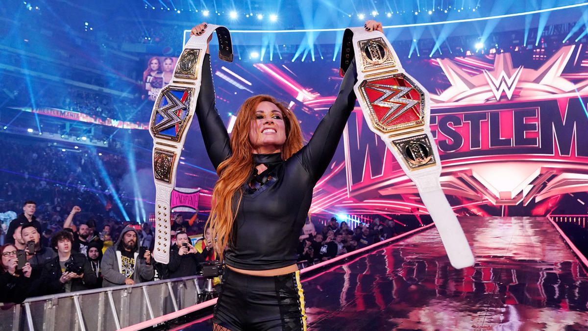 Becky Lynch WWE WrestleMania 35