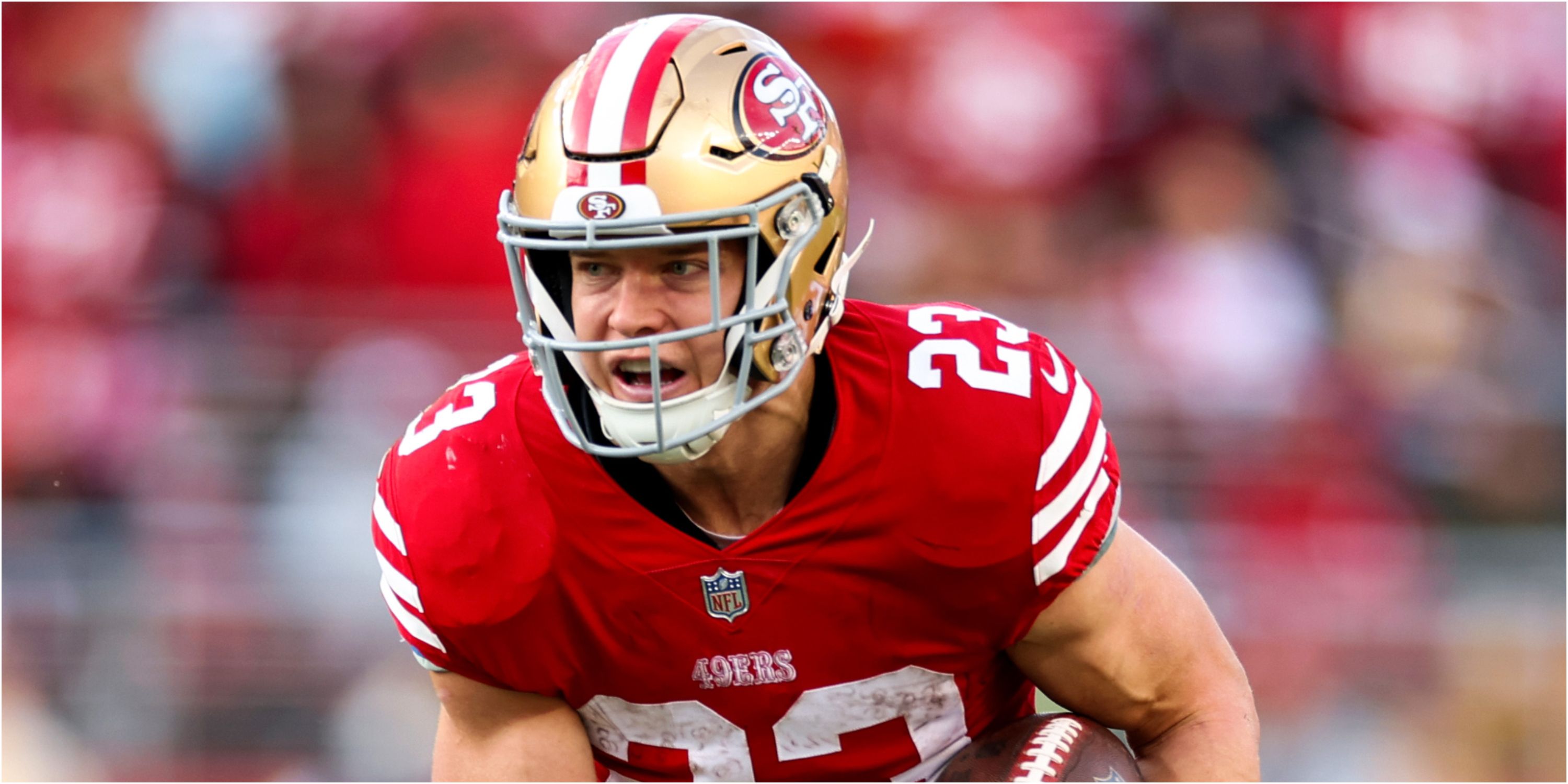 Christian McCaffrey: 49ers running back mocked online as 'goofy ...