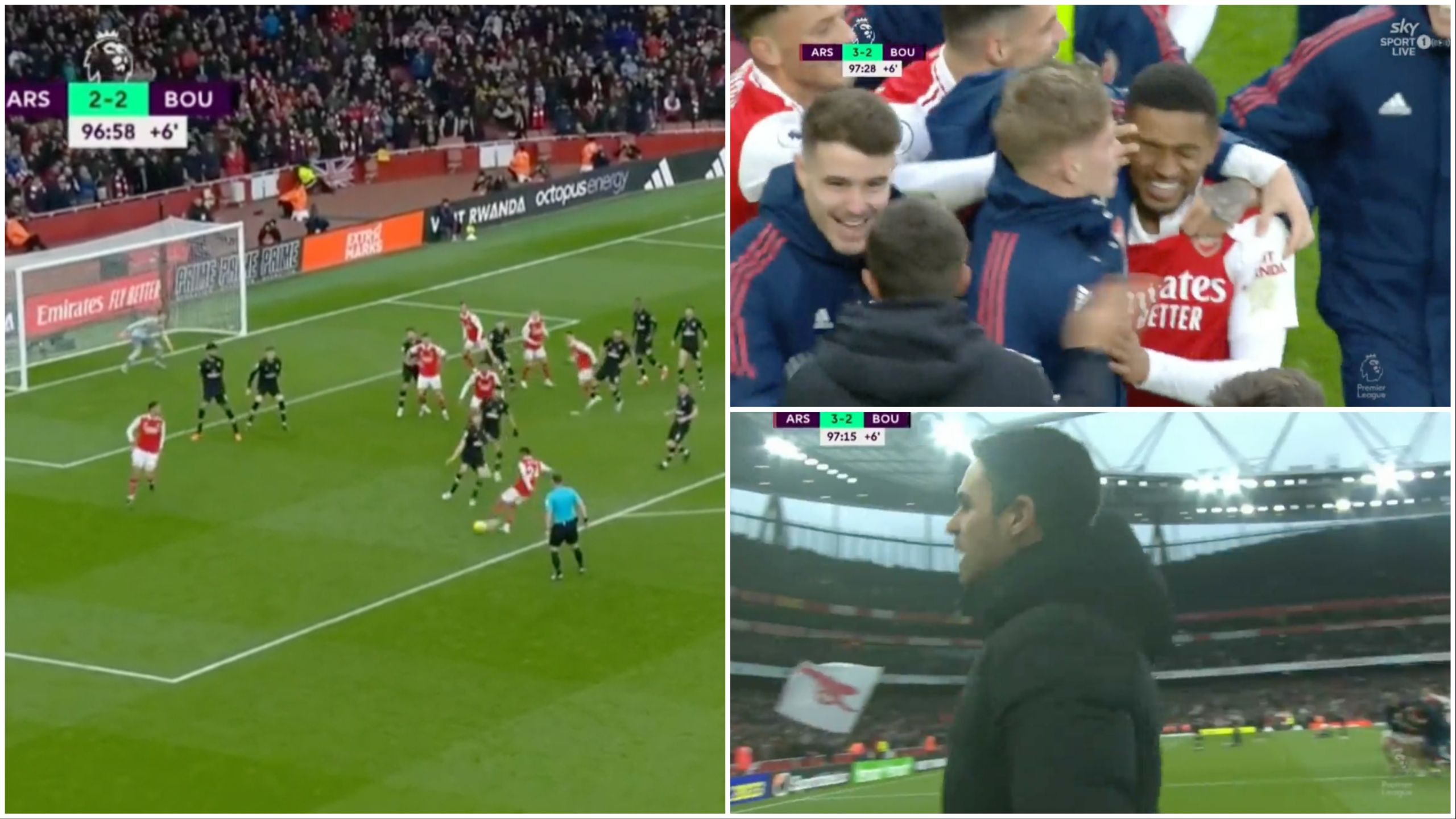 Arsenal 3 - 2 Bournemouth - Match Report