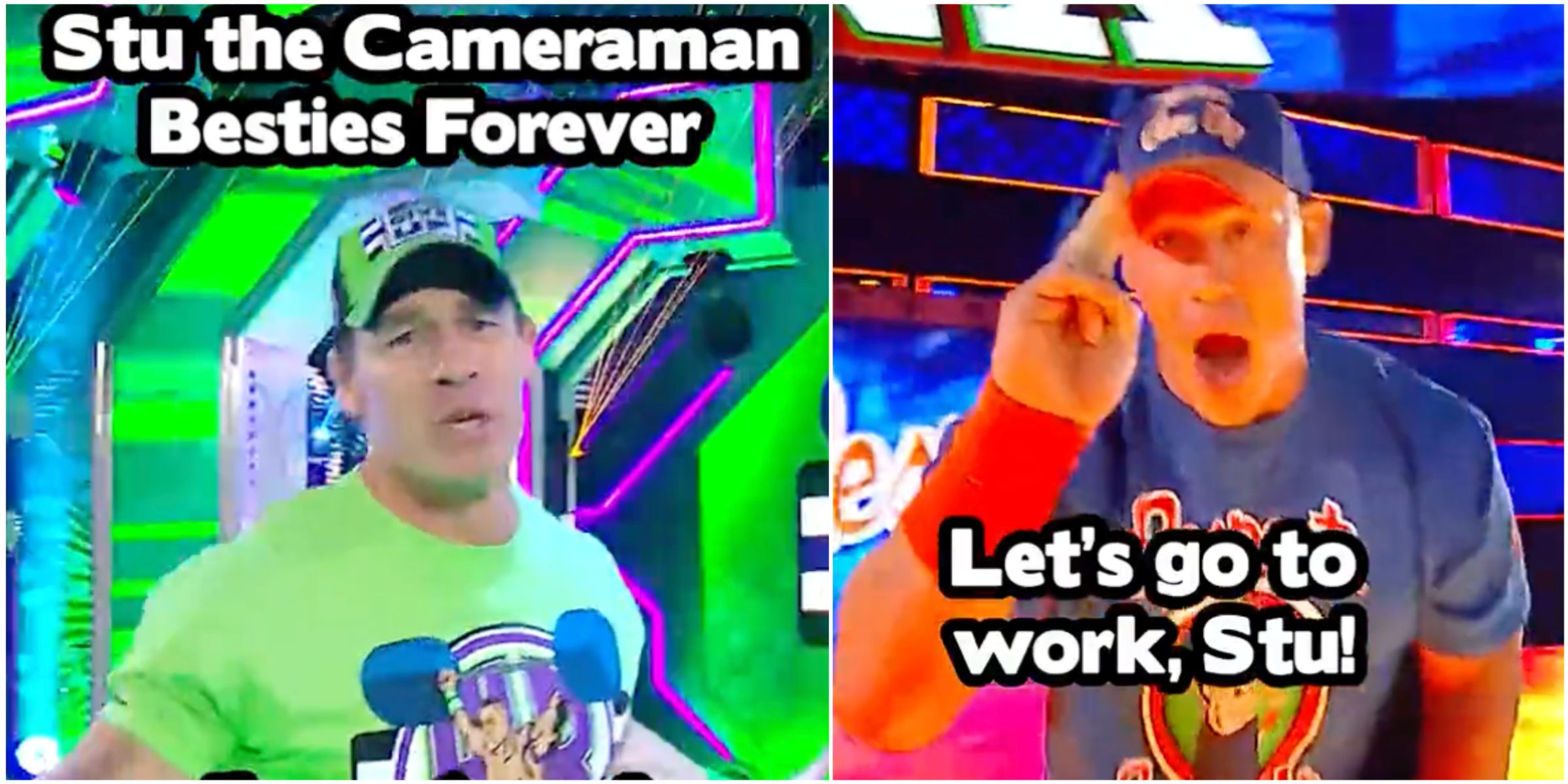 Wwe: John Cena's Genuinely Wholesome Relationship With Cameraman Stu