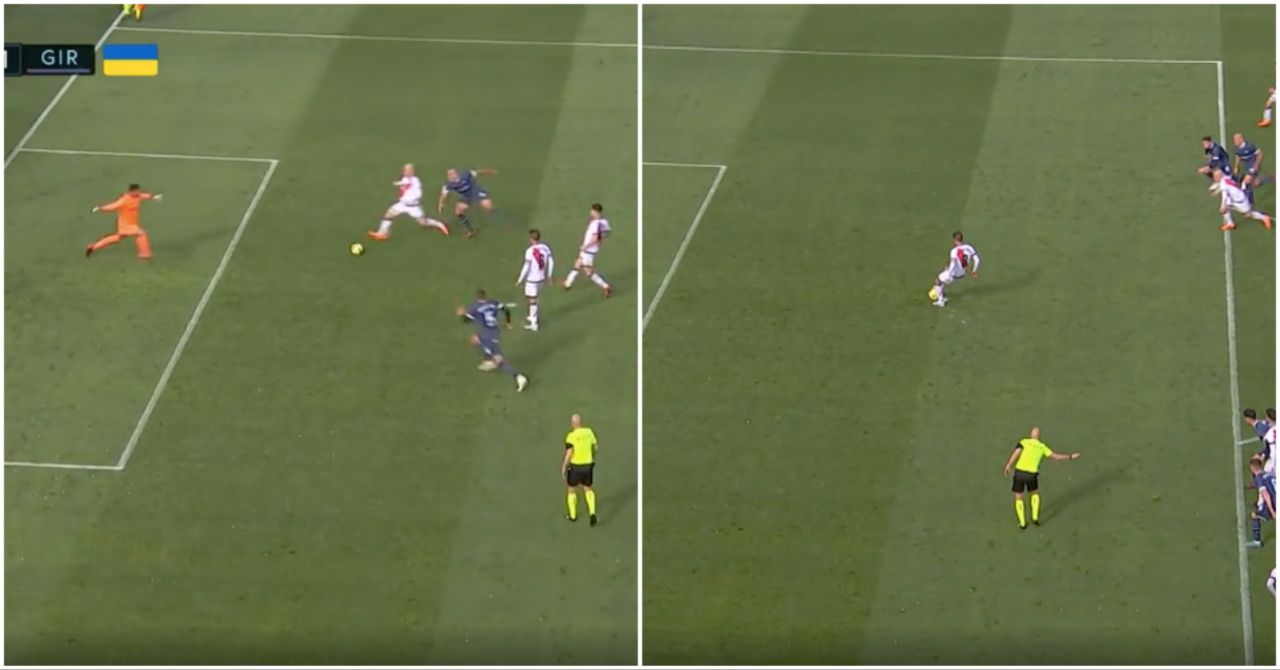 Rayo Vallecano attempt at 'pass penalty' vs Girona went horribly wrong