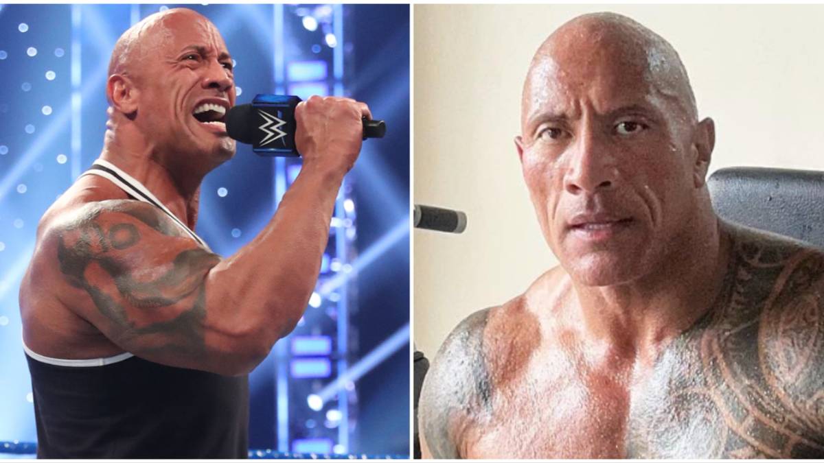 WWE WrestleMania: Dwayne 'The Rock' Johnson's physique shown in new photo