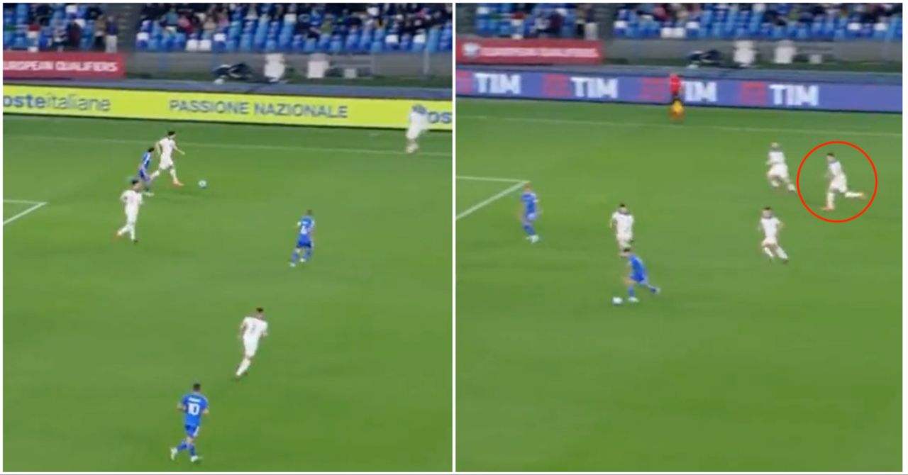 Harry Maguire's defending in Italy 1-2 England was so bad it's gone viral