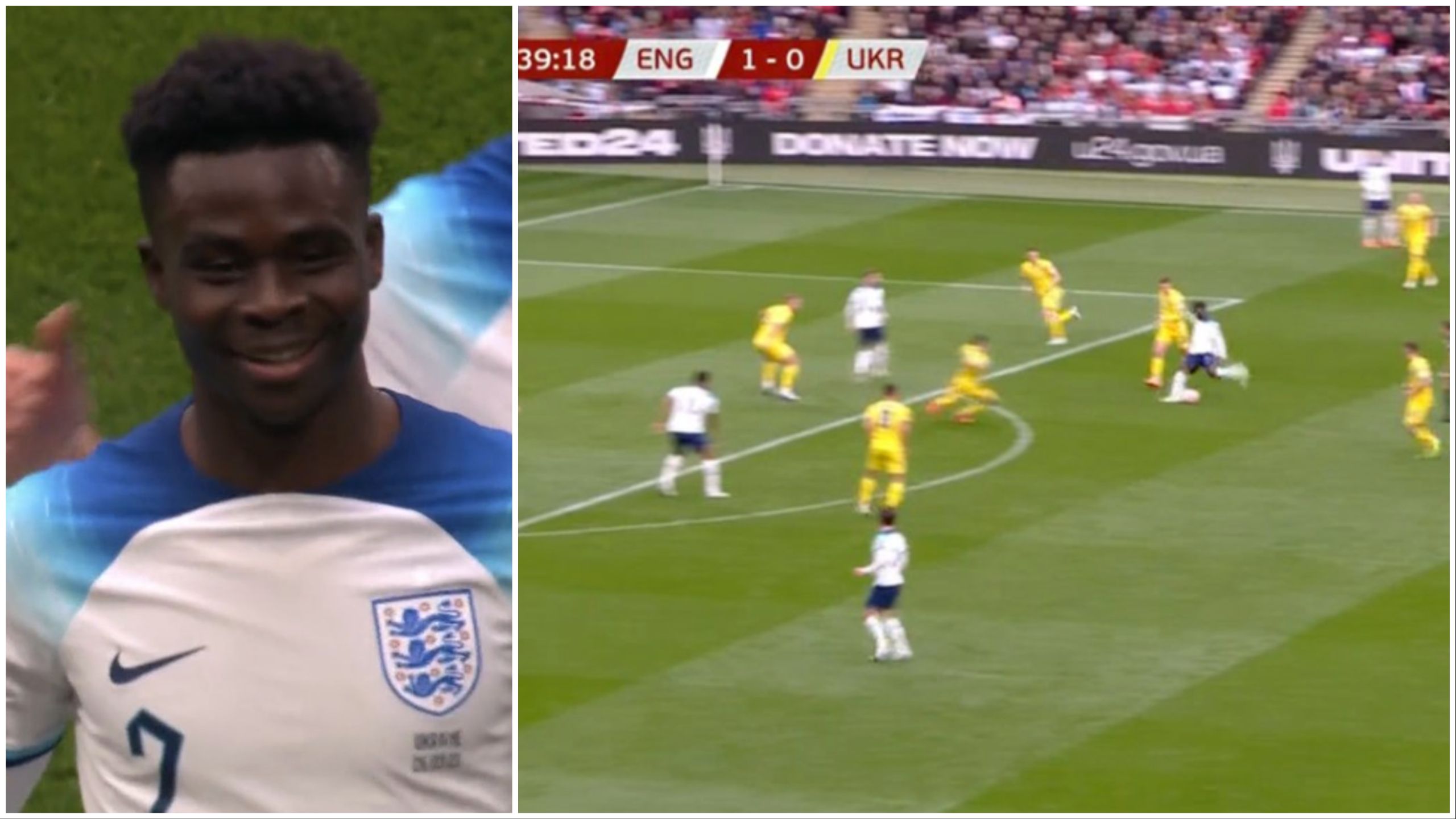 England 2-0 Ukraine RECAP: Bukayo Saka curls home a STUNNER just