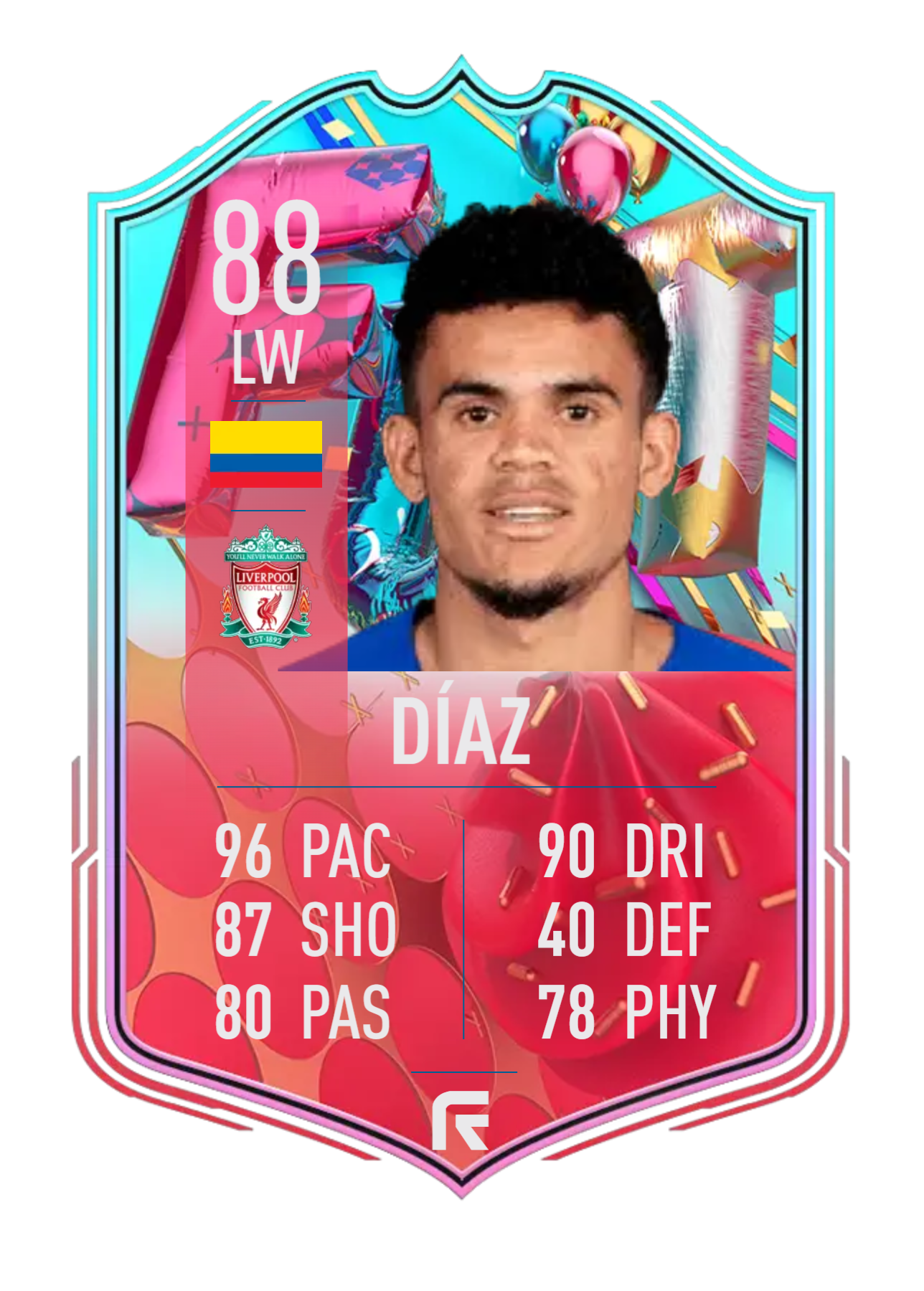 Díaz FUT Birthday Prediction in FIFA 23 Ultimate Team