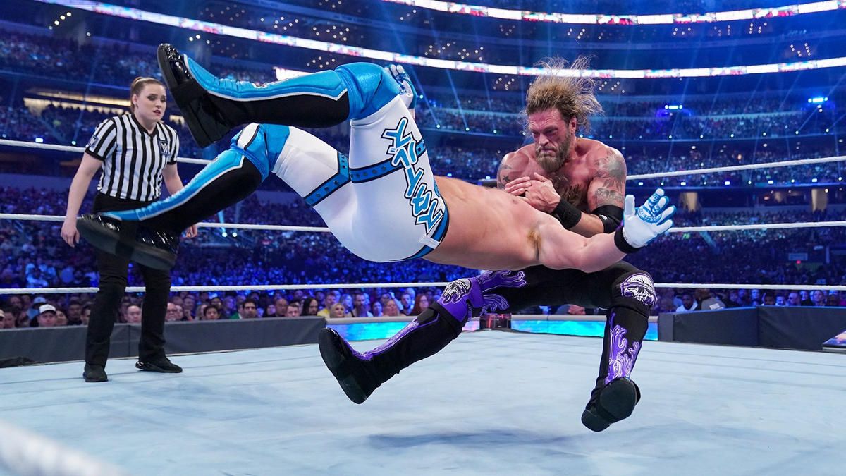WWE WrestleMania: Edge & AJ Styles share beautiful moment backstage