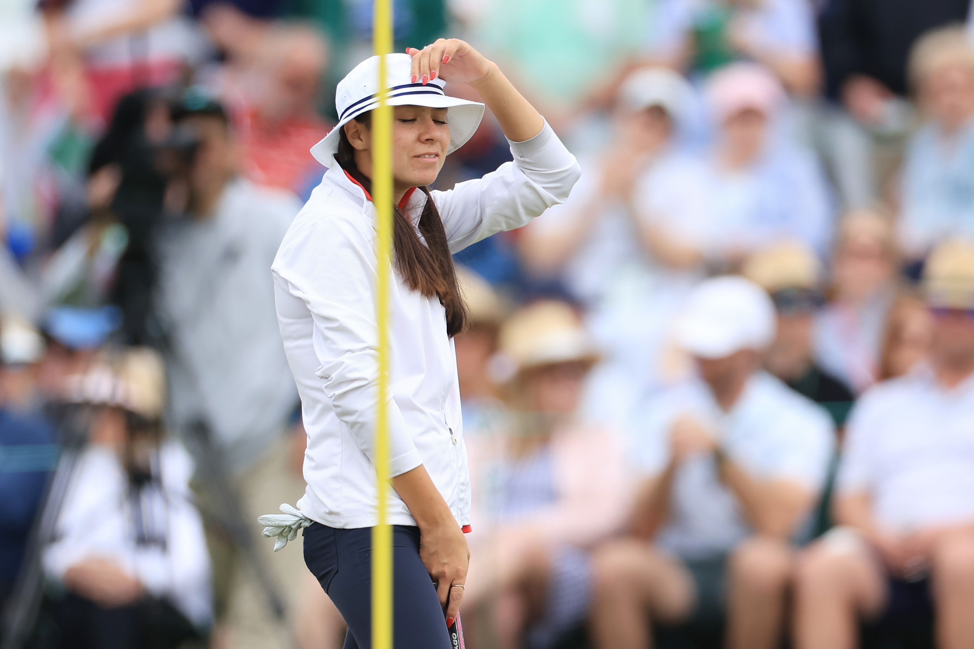 The Masters: Defending champion reacts to bizarre penalty during Women ...