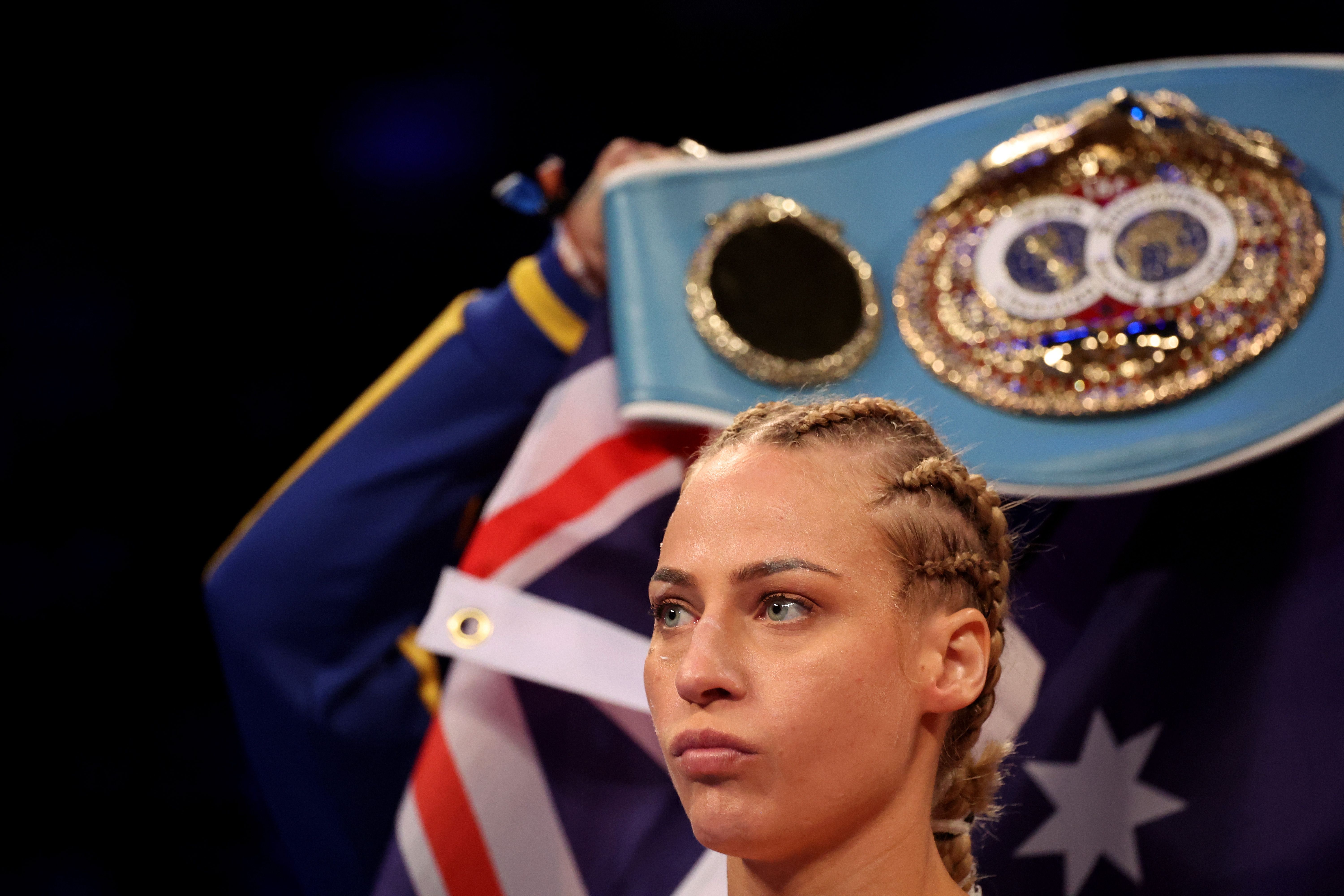 Laura Woods reveals boxer Ebanie Bridges is one of her 'favourite women ...