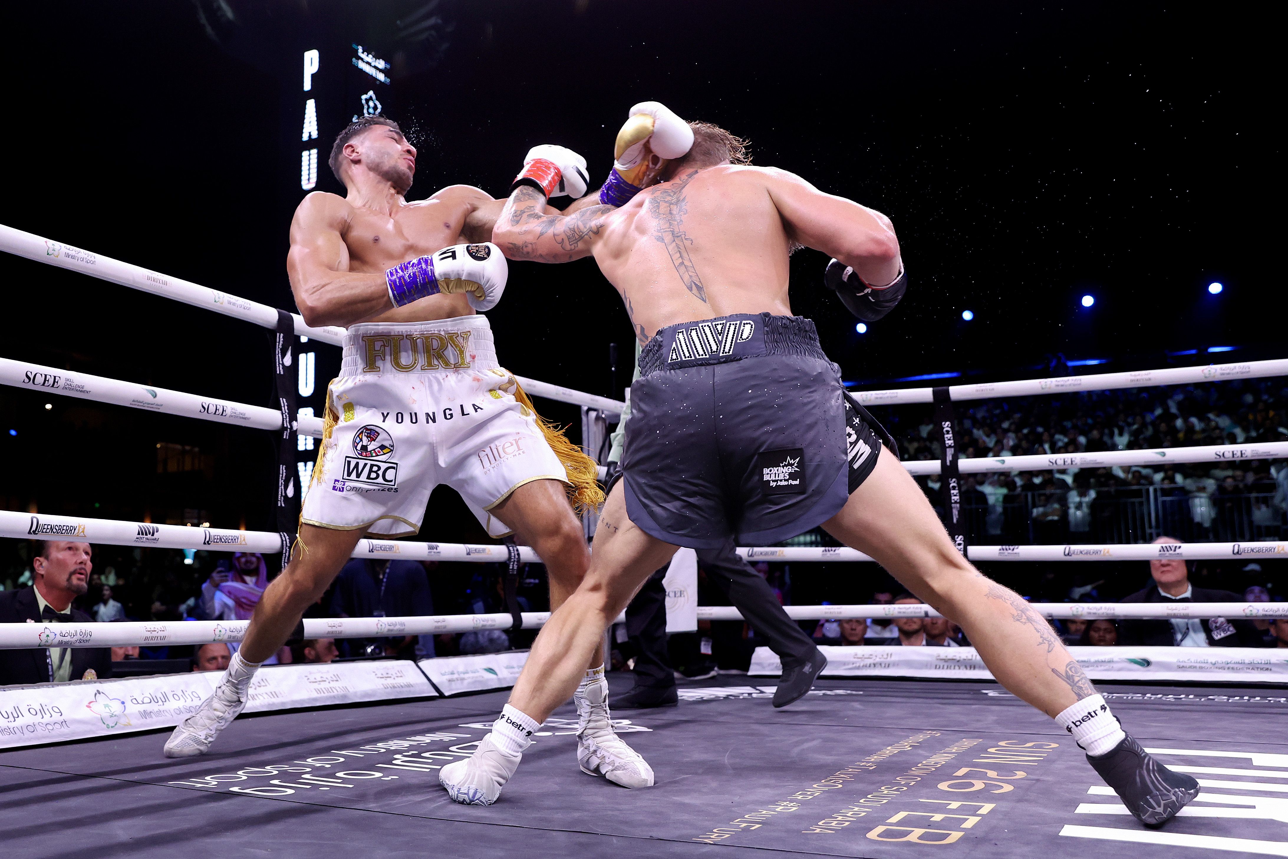 Jake Paul Vs Tommy Fury: New Ringside Footage Gives Different View Of ...