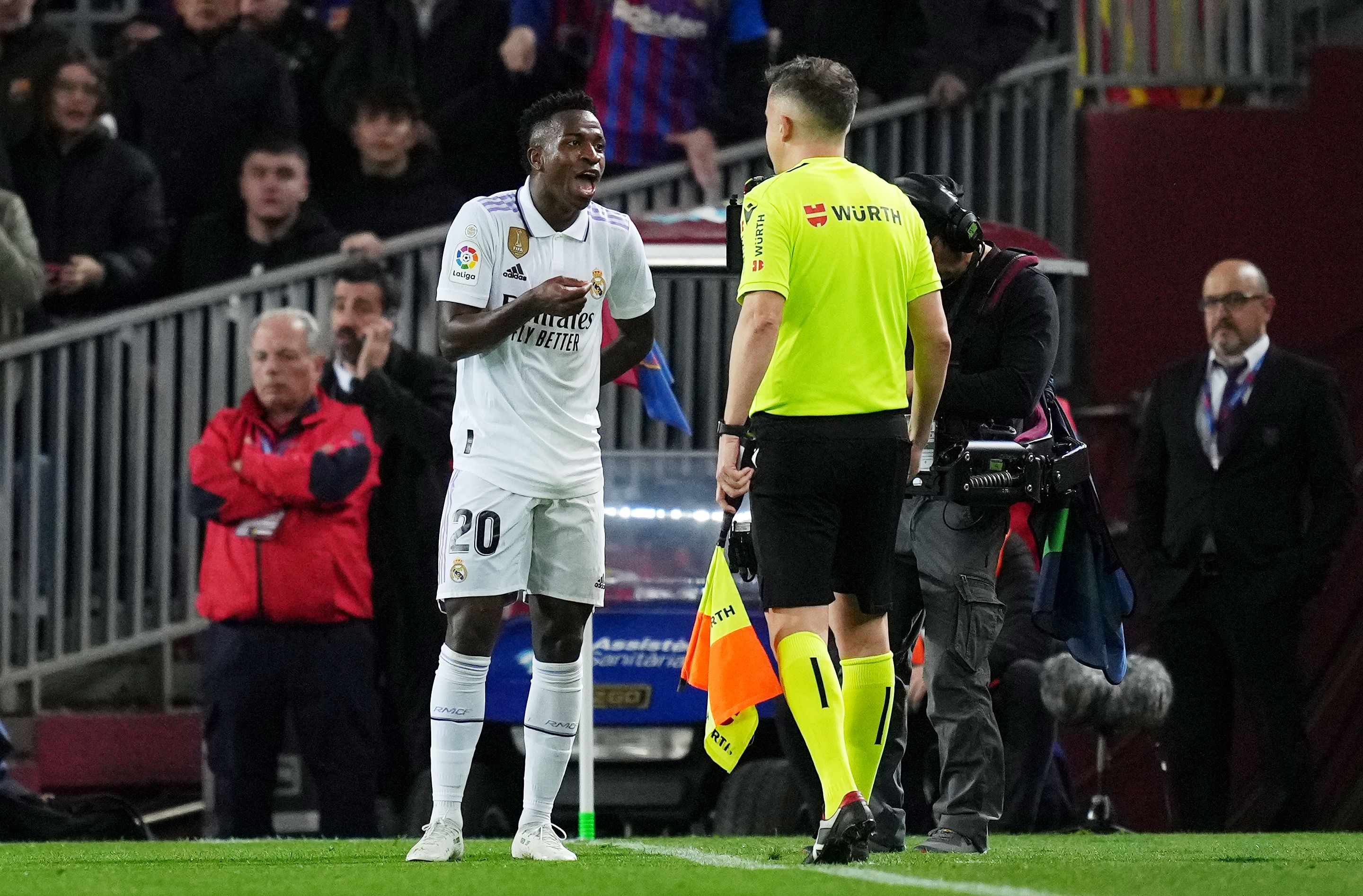 Barcelona 2-1 Real Madrid: Vinicius Junior Subject To Horrific Chants ...