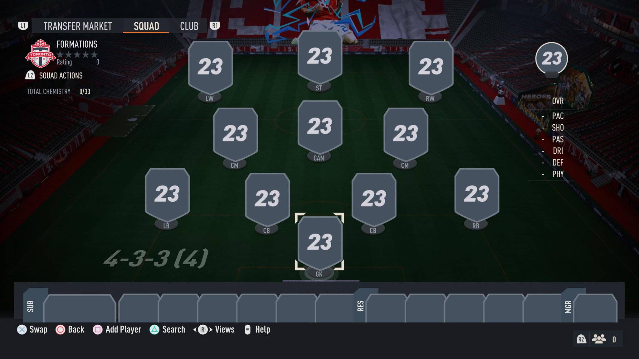 Meilleure tactique fifa 23