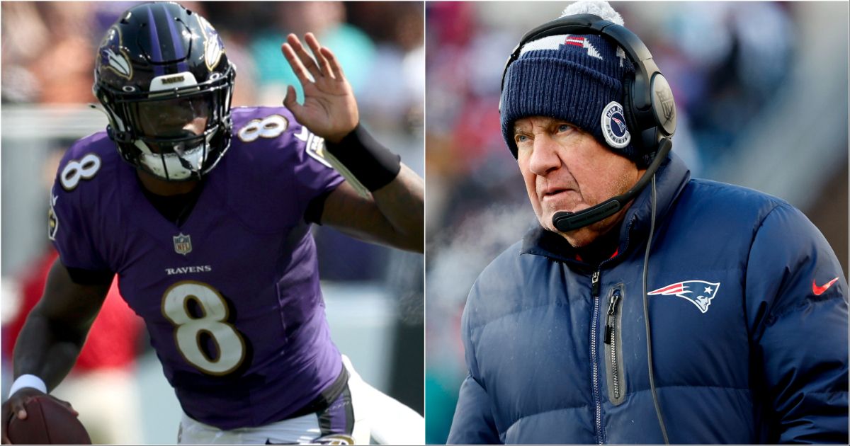 New England Patriots emerge as a wild card for Lamar Jackson's